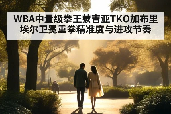 WBA中量级拳王蒙吉亚TKO加布里埃尔卫冕重拳精准度与进攻节奏